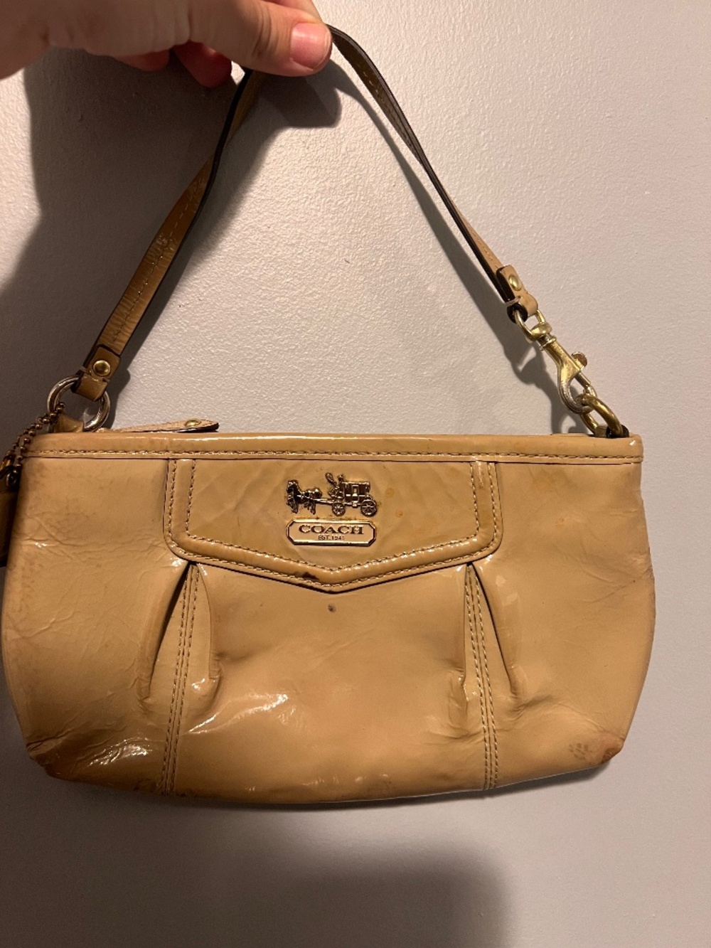 y2k small coach handbag